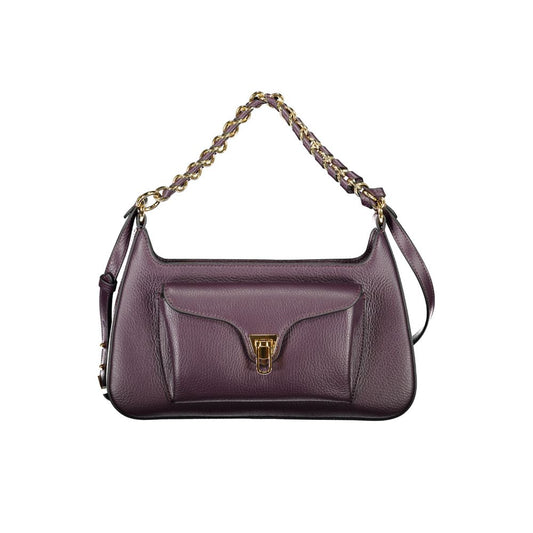 Coccinelle Purple Leather Women Handbag by Coccinelle