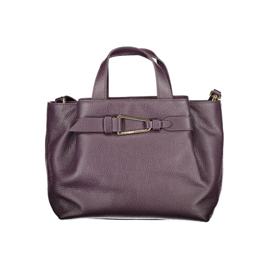 Coccinelle Purple Leather Women Handbag by Coccinelle