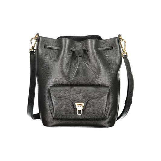 Coccinelle Black Leather Women Handbag by Coccinelle