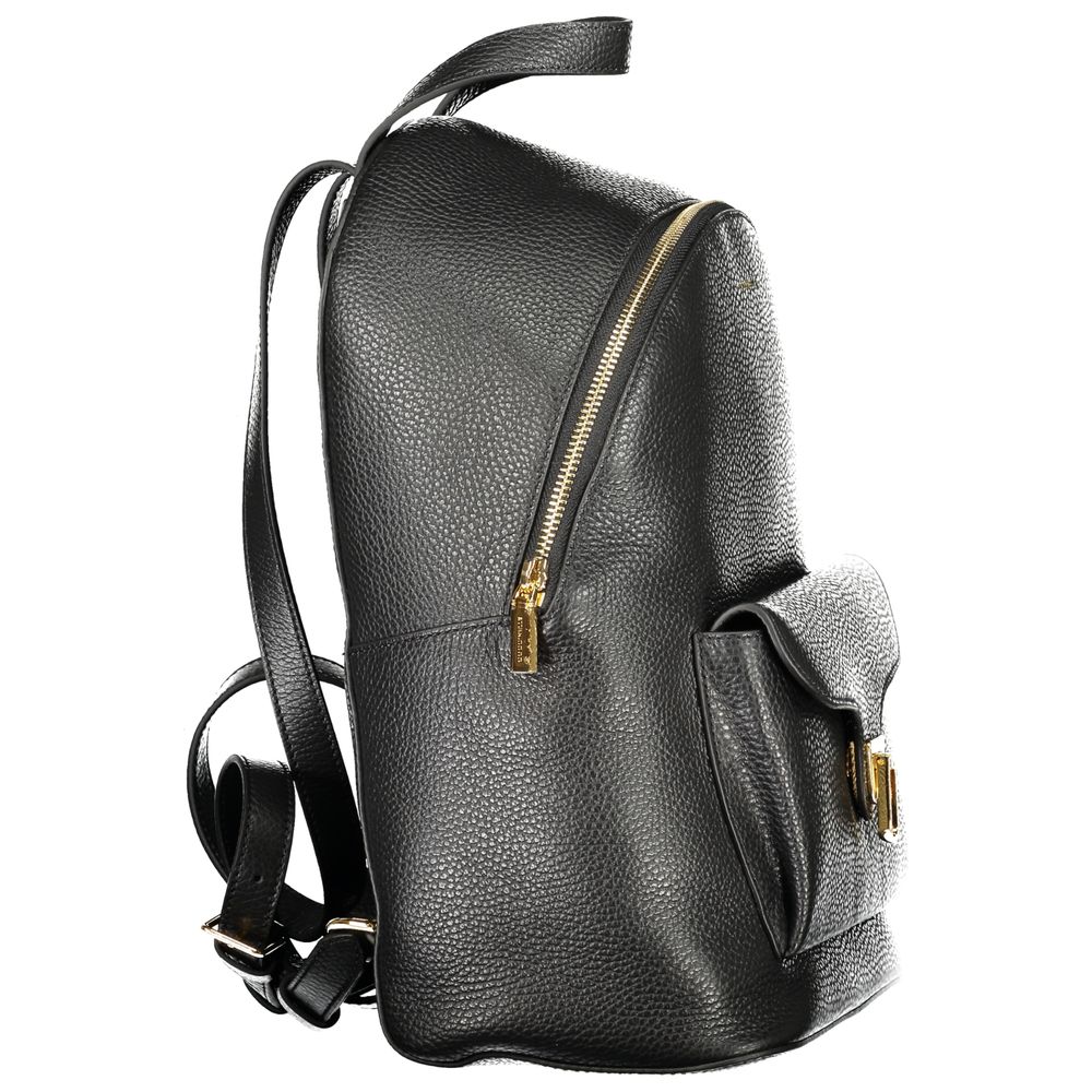 Coccinelle Black Leather Women Backpack by Coccinelle