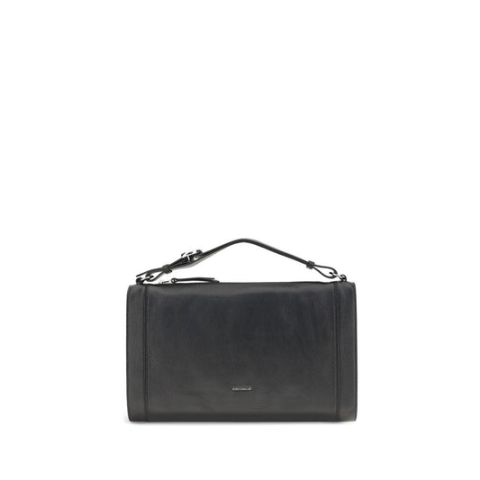 Coccinelle Black Calf Leather Bos Taurus Handbag by Coccinelle