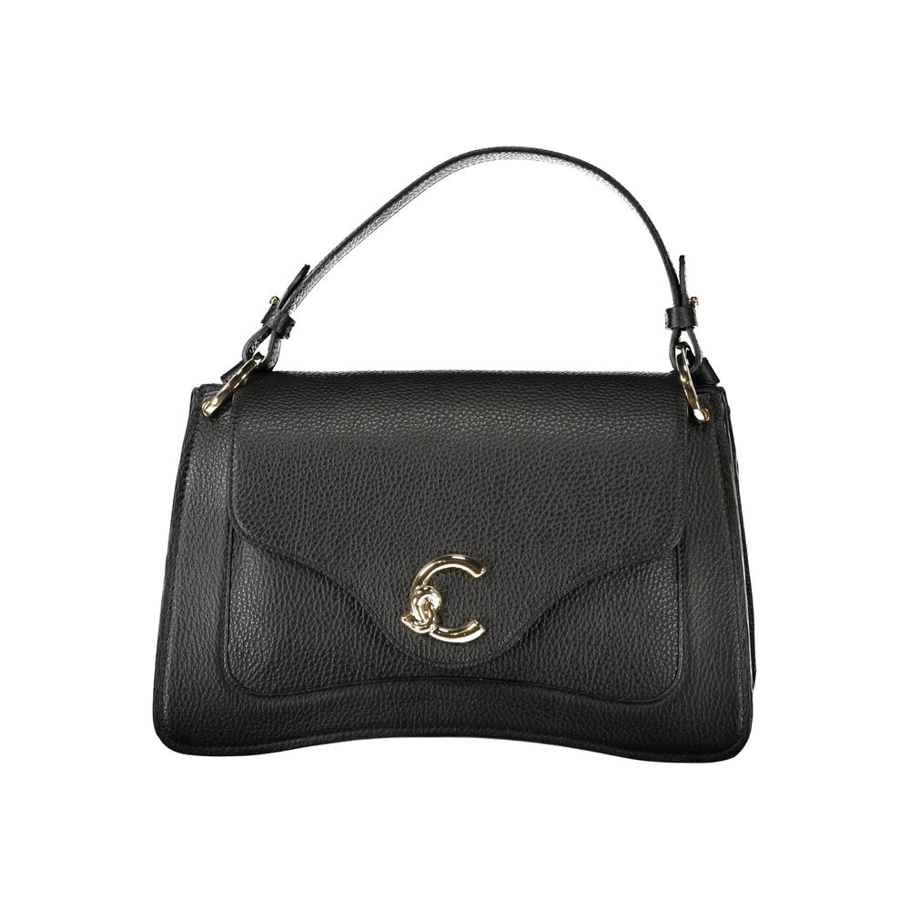 Coccinelle Black Leather Handbag by Coccinelle