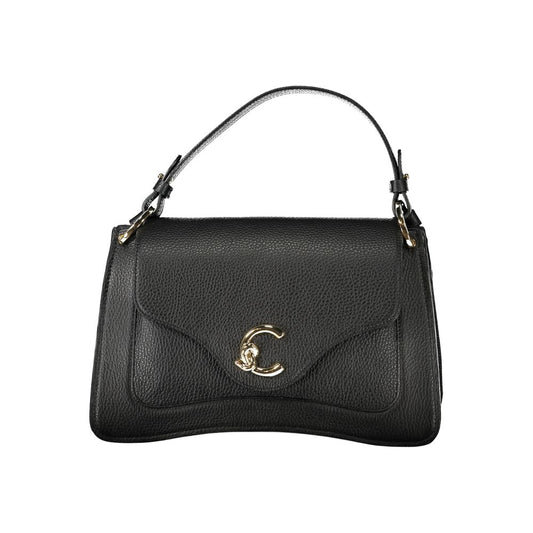 Coccinelle Black Leather Handbag by Coccinelle