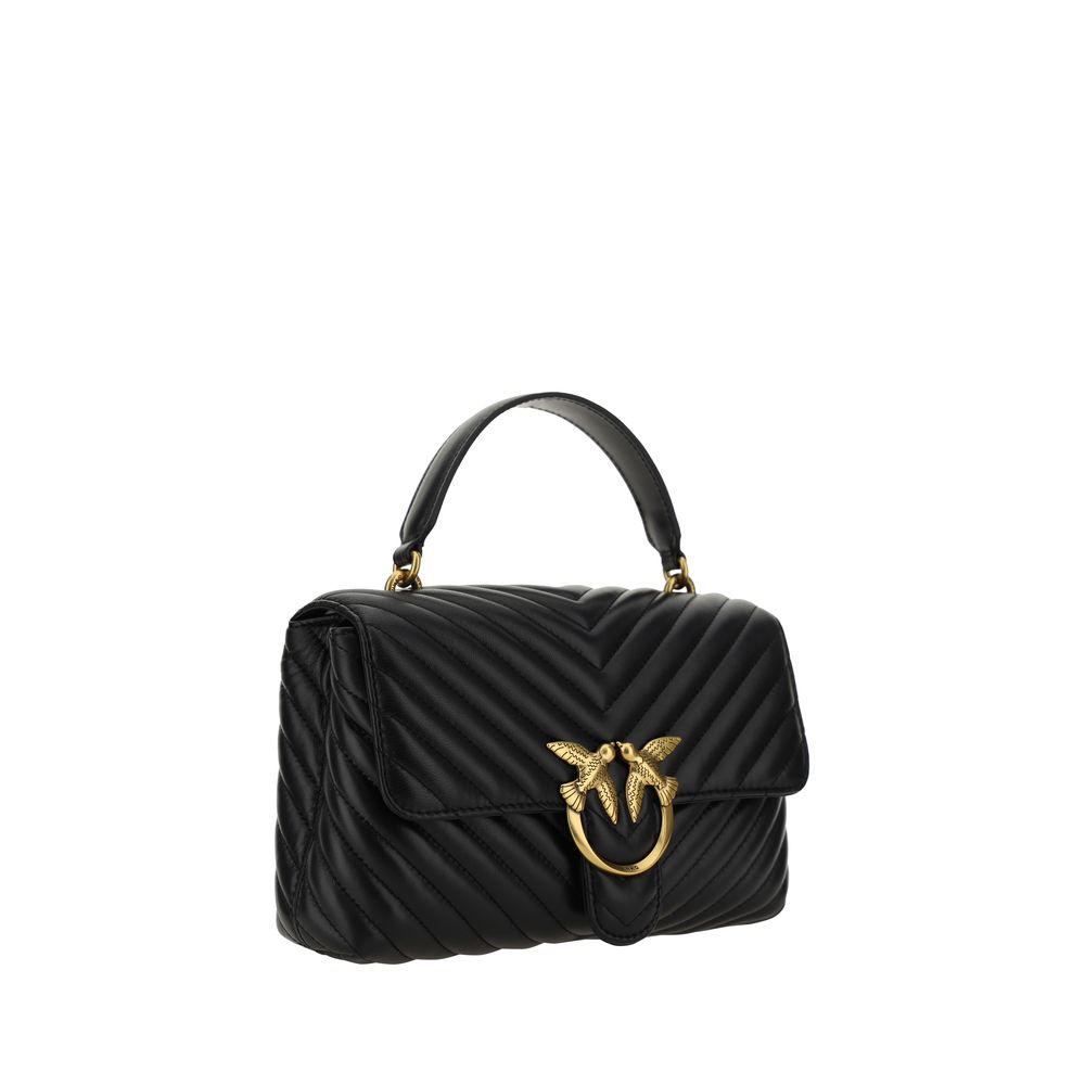 PINKO Black Calf Leather Bos Taurus Wallet by PINKO