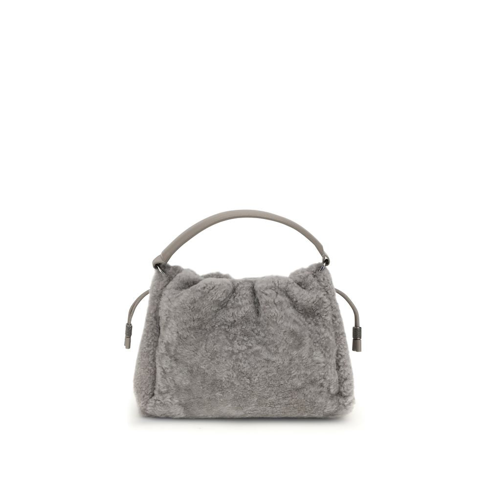 Brunello Cucinelli Fur Mellow Shoulder Bag Elite