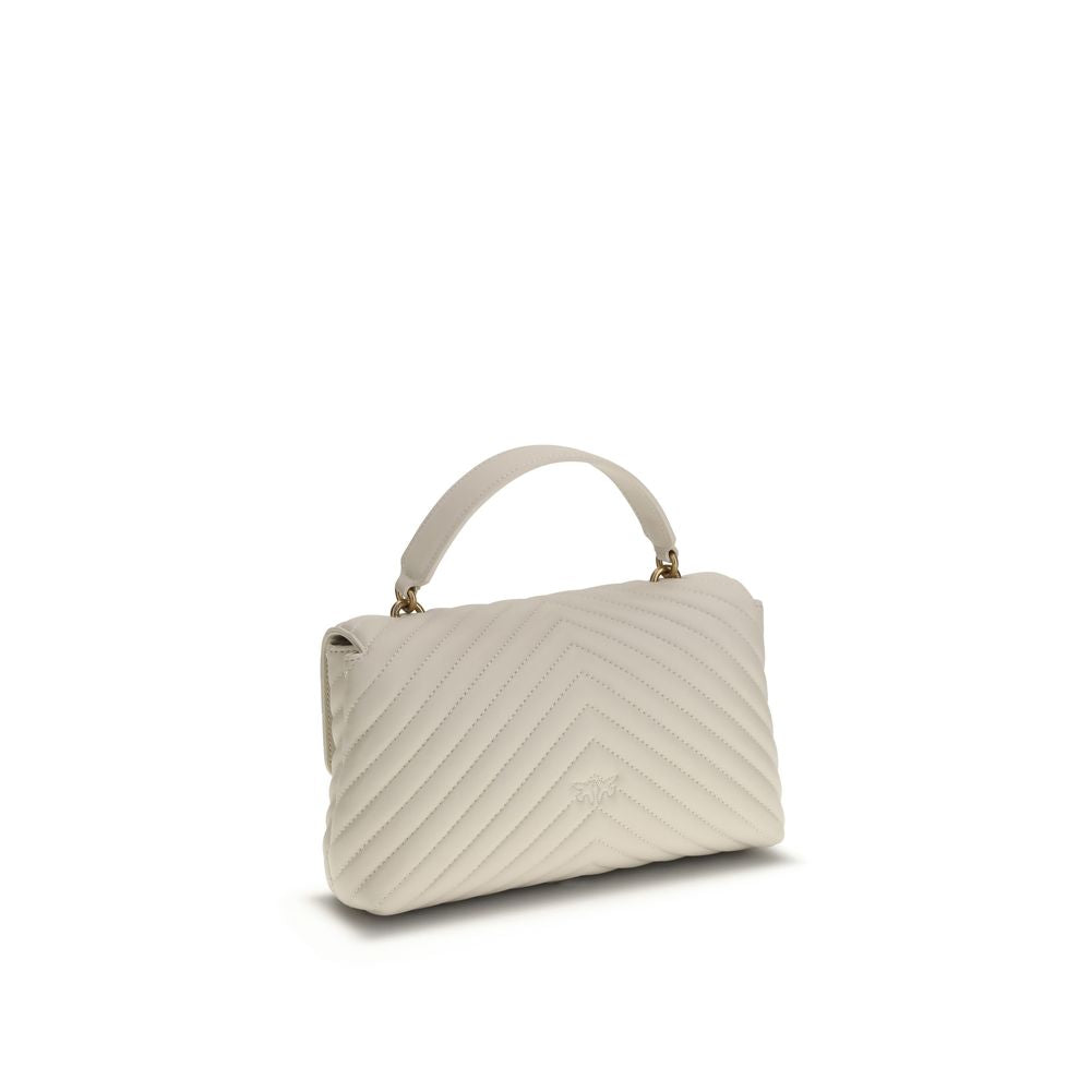 PINKO Cream Calf Leather Bos Taurus Wallet by PINKO