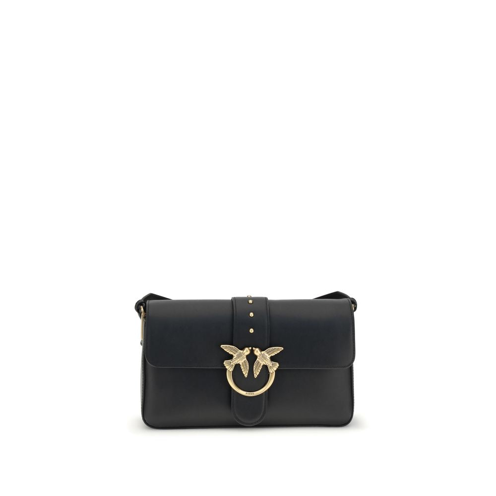 PINKO Black Calf Leather Bos Taurus Wallet by PINKO