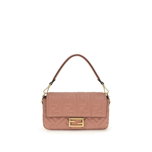 Fendi Multicolor Calf Leather Bos Taurus Shoulder Bag