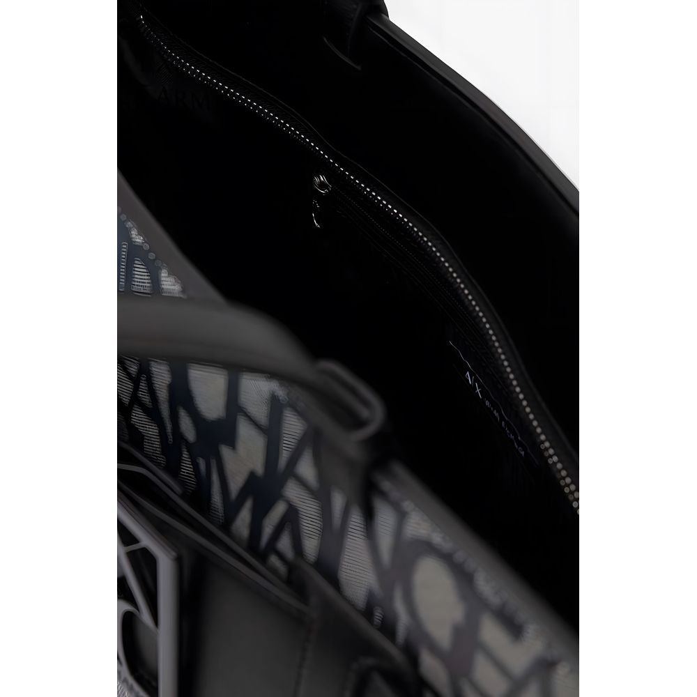 Armani Exchange Handbag Polyurethane Logo Edition