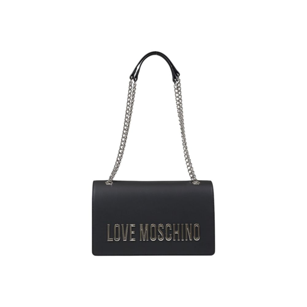 Love Moschino Gray Polyethylene Handbag by Love Moschino