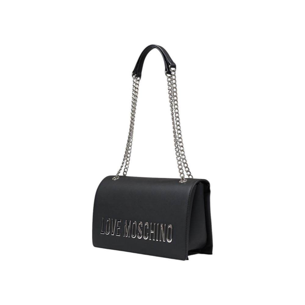 Love Moschino Gray Polyethylene Handbag by Love Moschino