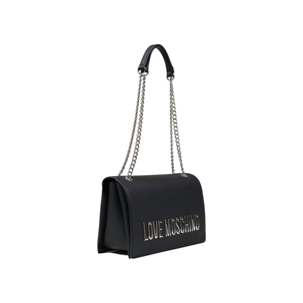 Love Moschino Gray Polyethylene Handbag by Love Moschino