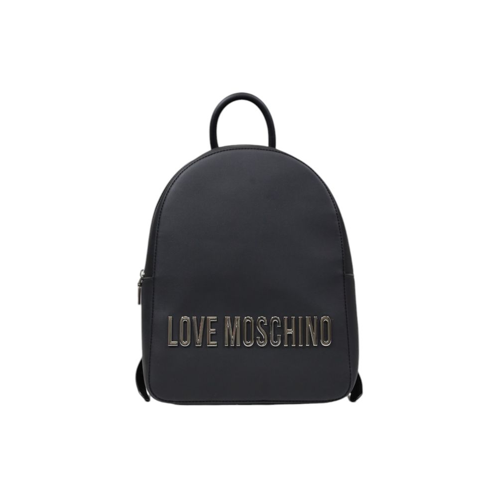 Love Moschino Gray Polyethylene Backpack by Love Moschino