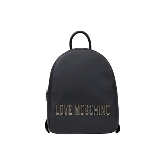 Love Moschino Gray Polyethylene Backpack by Love Moschino