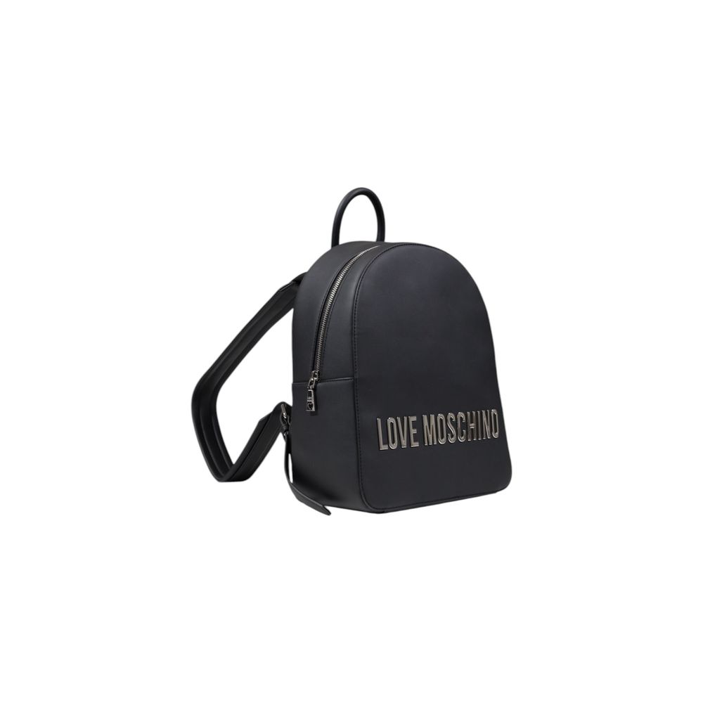 Love Moschino Gray Polyethylene Backpack by Love Moschino