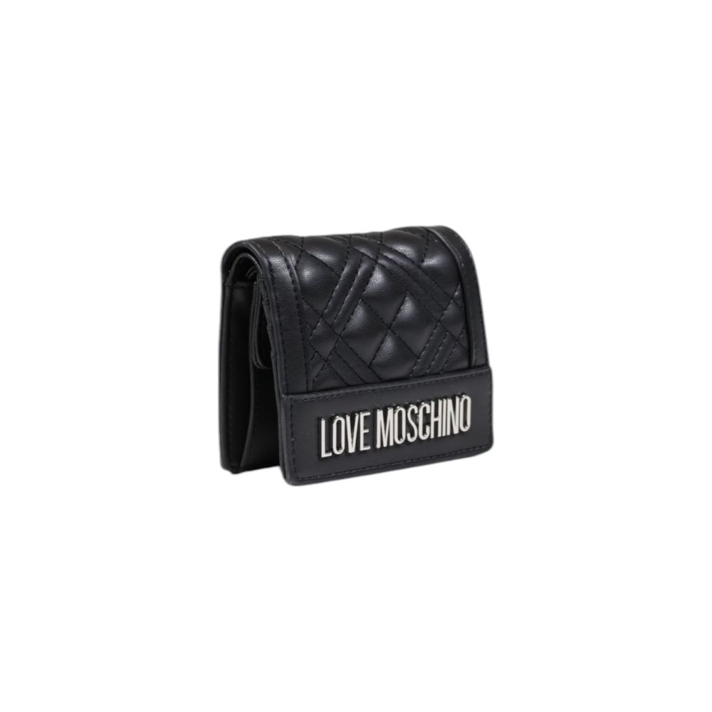 Love Moschino Black Polyethylene Wallet by Love Moschino