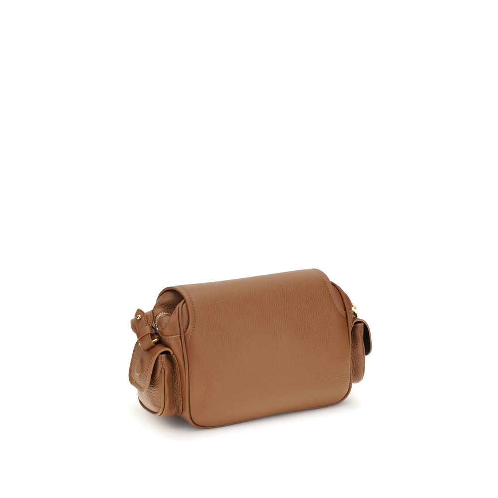 Coccinelle Brown Leather Shoulder Bag by Coccinelle