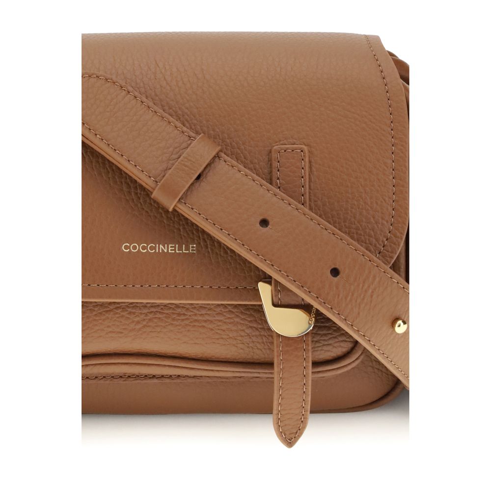 Coccinelle Brown Leather Shoulder Bag by Coccinelle