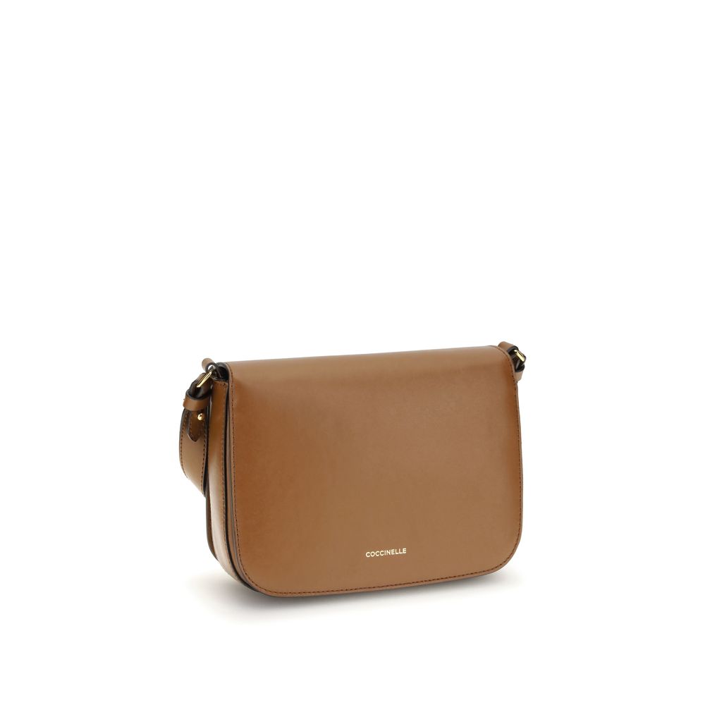 Coccinelle Brown Leather Shoulder Bag by Coccinelle