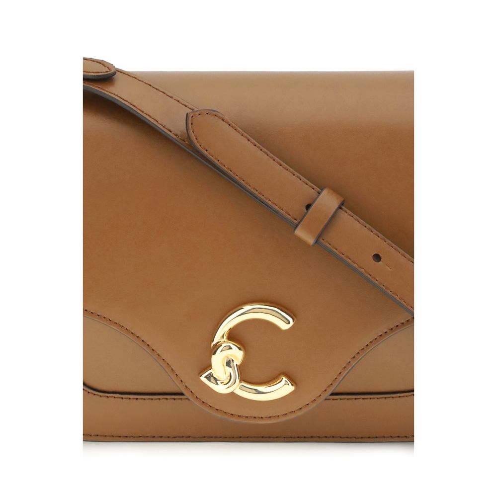 Coccinelle Brown Leather Shoulder Bag by Coccinelle