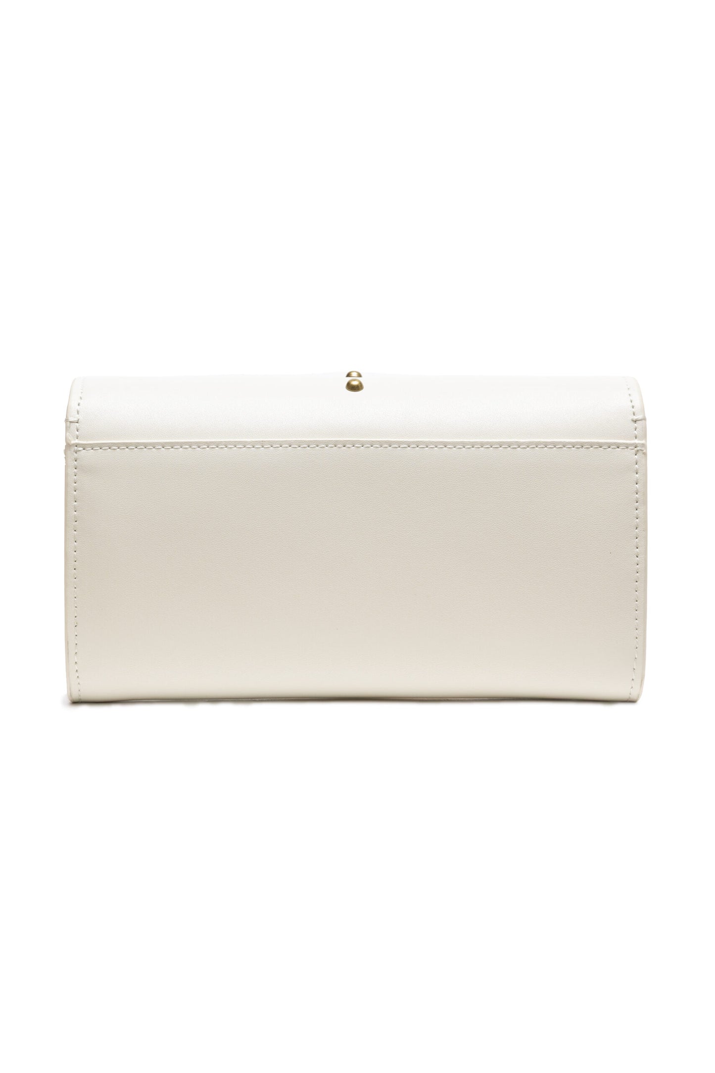 PINKO White Leather One Simply Love Mini Bag by PINKO