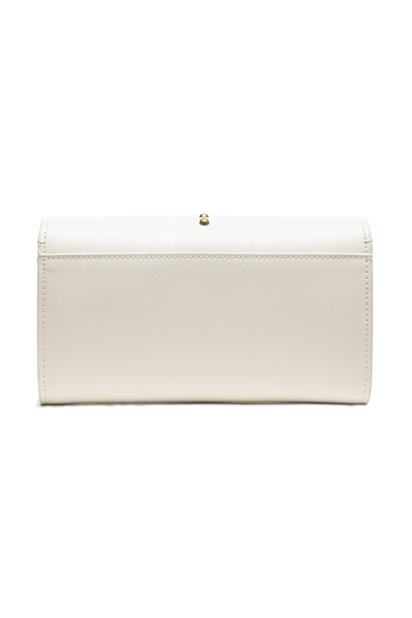 PINKO White Leather One Simply Love Mini Bag by PINKO
