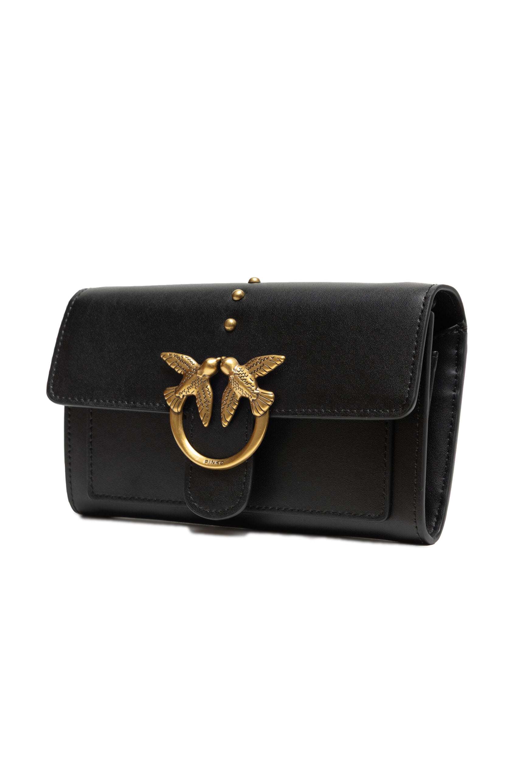 PINKO Black Mini Love Bag One Simply by PINKO