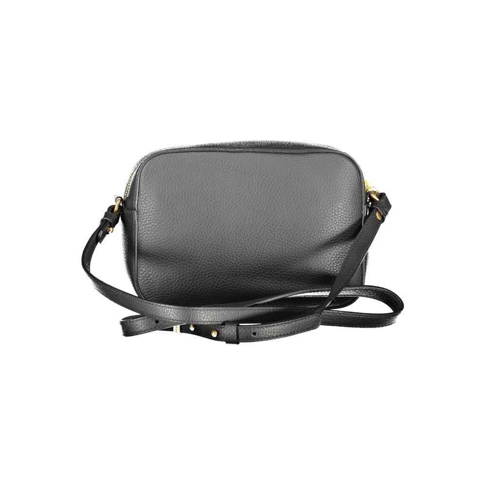Coccinelle Black Leather Handbag by Coccinelle