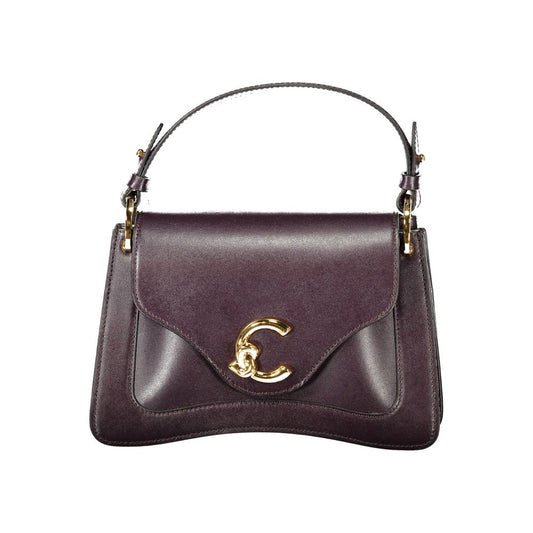 Coccinelle Purple Leather Handbag by Coccinelle