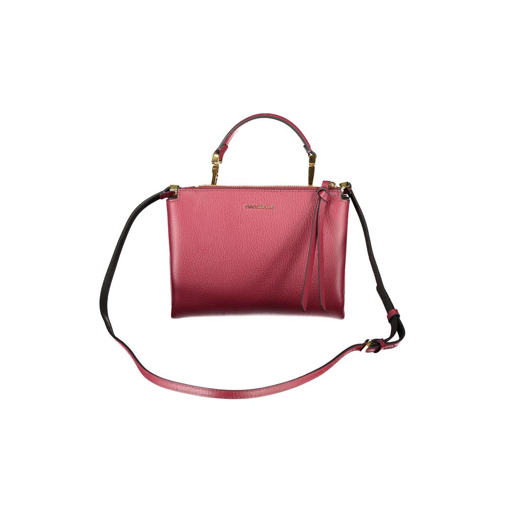Coccinelle Purple Leather Handbag by Coccinelle