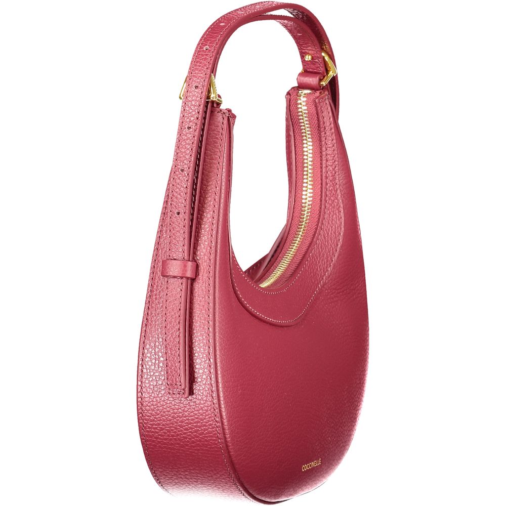 Coccinelle Purple Leather Handbag by Coccinelle