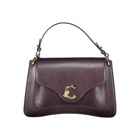 Coccinelle Purple Leather Handbag by Coccinelle
