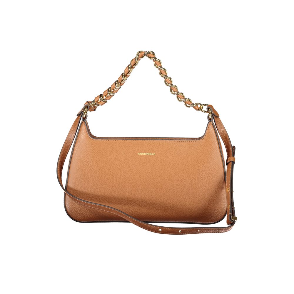 Coccinelle Brown Leather Handbag by Coccinelle