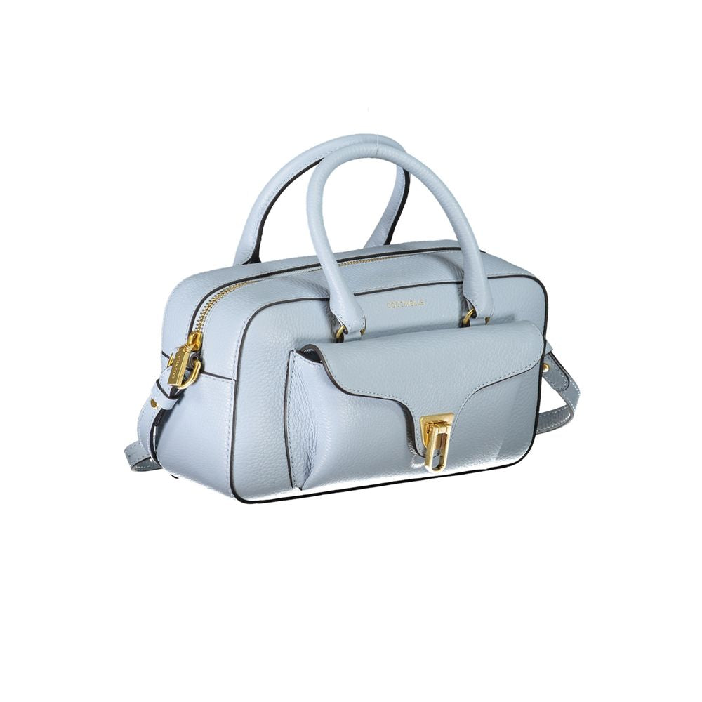 Coccinelle Blue Leather Handbag by Coccinelle