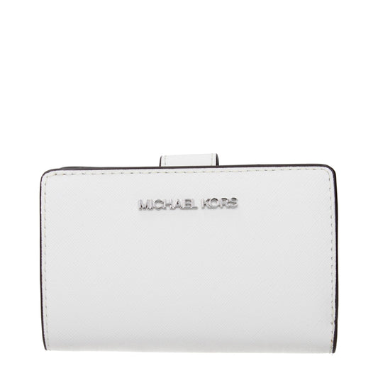 Michael Kors White Leather Wallet