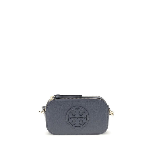Tory Burch Blue Leather Shoulder Bag by Tory Burch