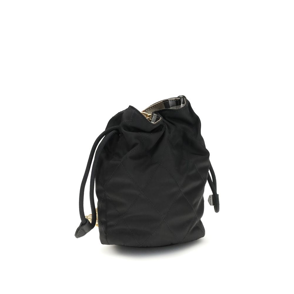 Burberry Black Nylon Backet Bag