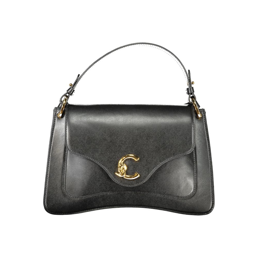 Coccinelle Black Leather Handbag by Coccinelle