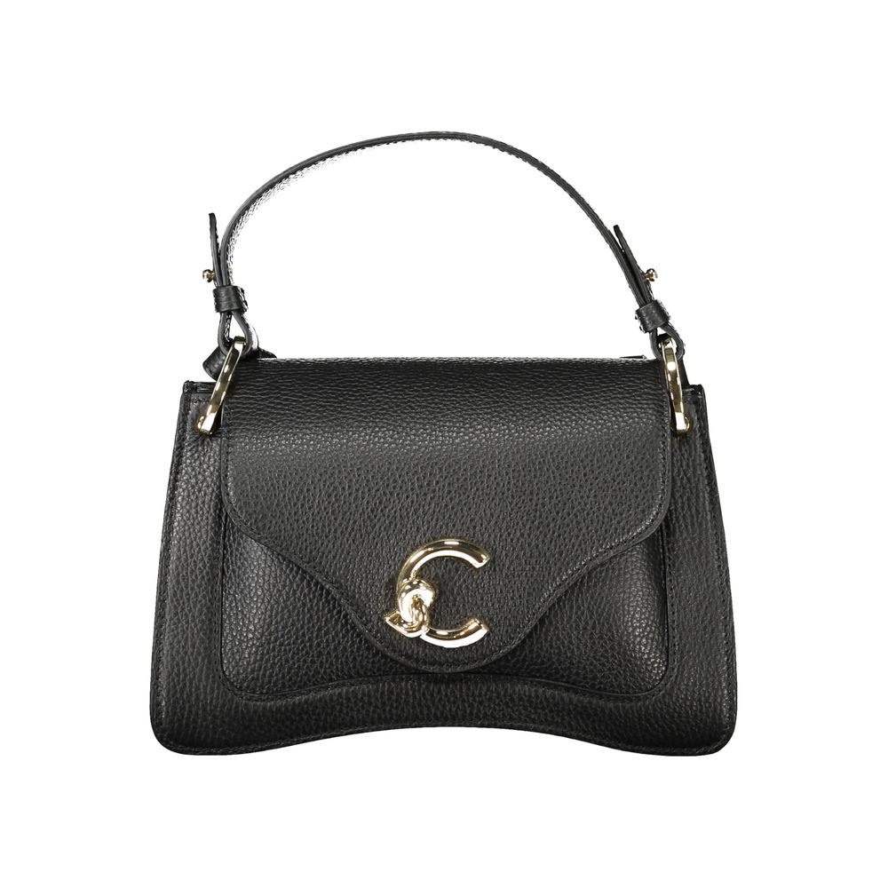 Coccinelle Black Leather Handbag by Coccinelle