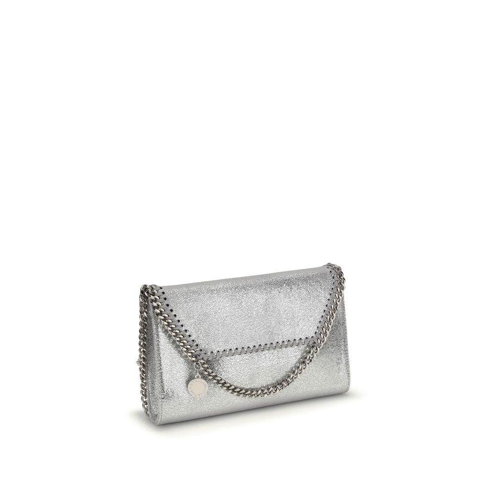 Stella McCartney Silver Polyester Shoulder Bag by Stella McCartney