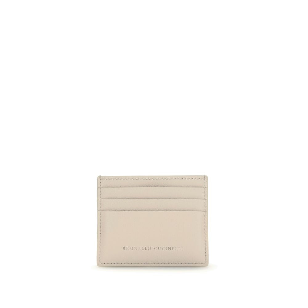 Brunello Cucinelli Calfskin Bos Taurus Cardholder