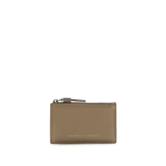 Brunello Cucinelli Calf Leather Bos Taurus Wallet