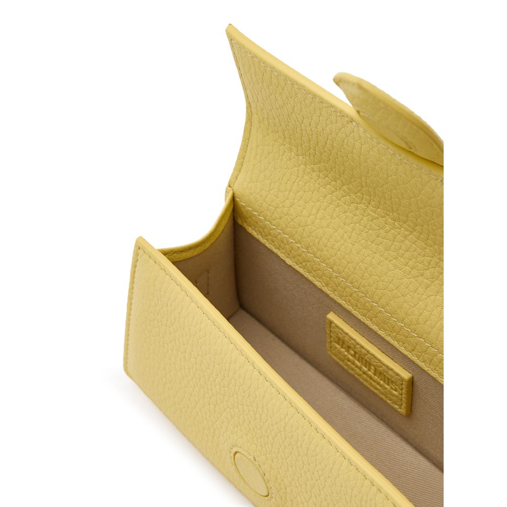 Jacquemus Yellow Leather Handbag by Jacquemus