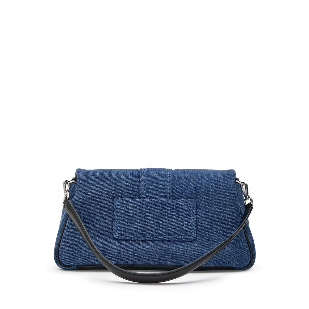 Jacquemus Blue Cotton Handbag by Jacquemus