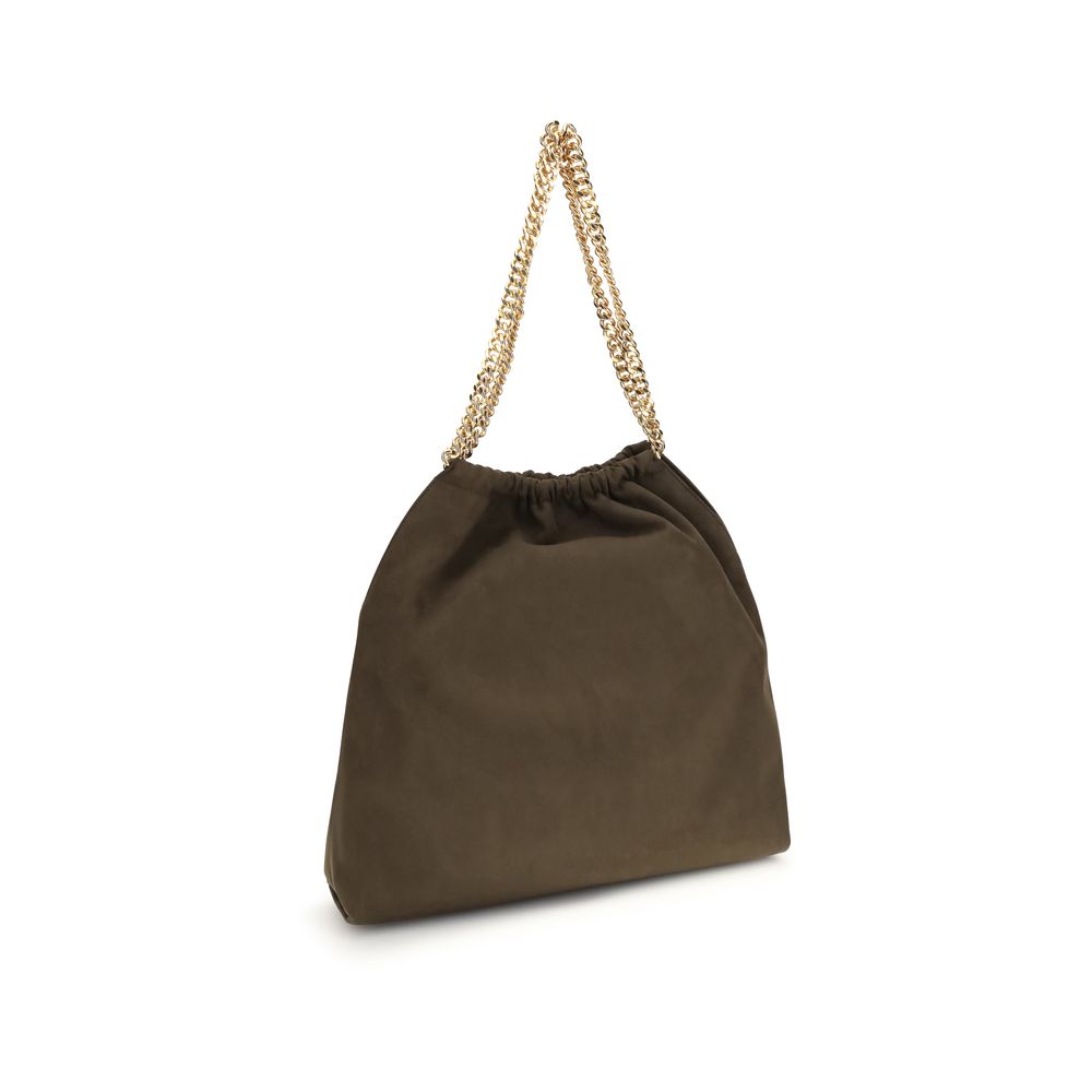 Stella McCartney Brown Polyester Shoulder Bag by Stella McCartney