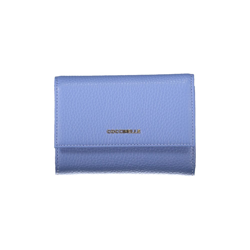 Coccinelle Blue Leather Wallet by Coccinelle