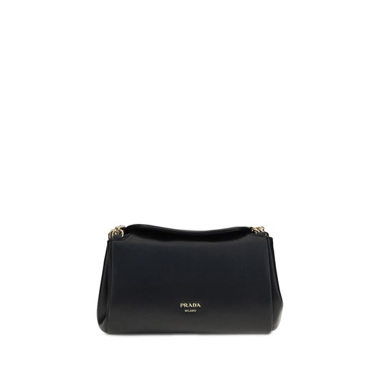 Prada Black Lamb Ovis Aries Aries Shoulder Bag by Prada