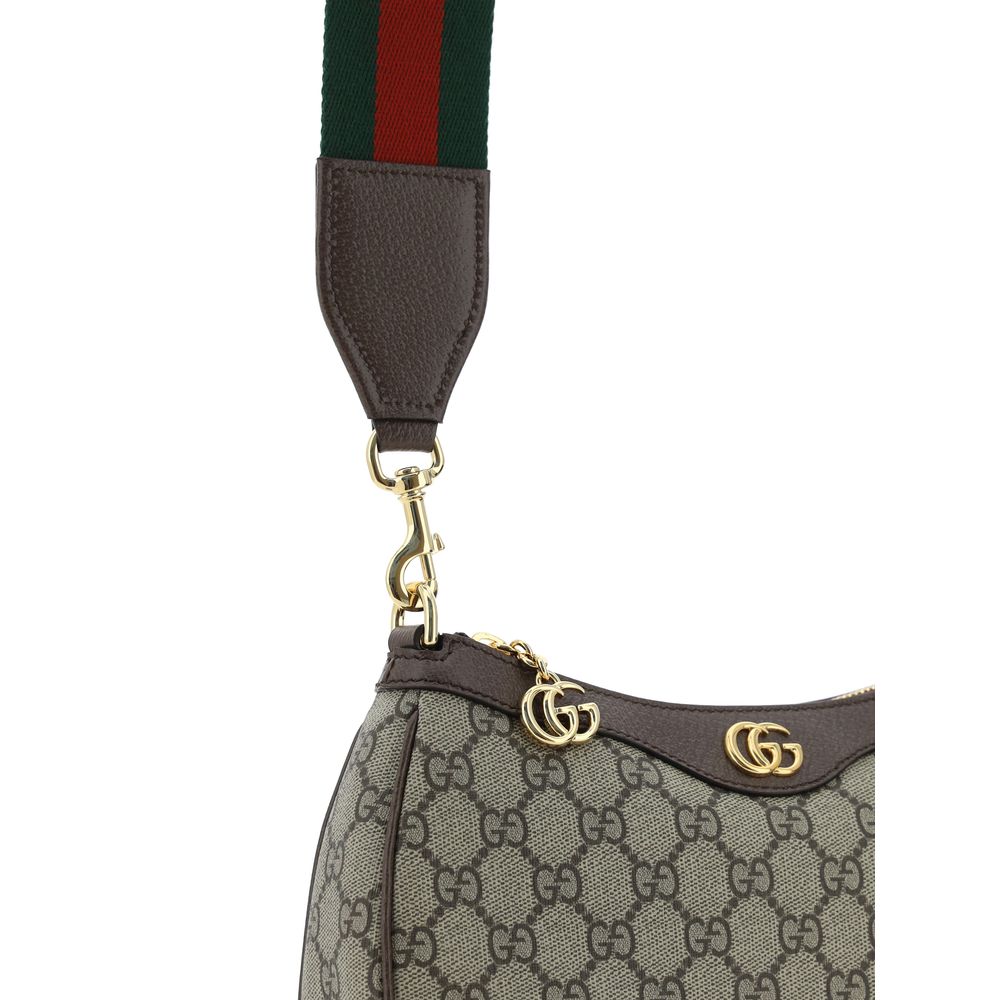 Bolso de hombro Gucci marrón de polietileno
