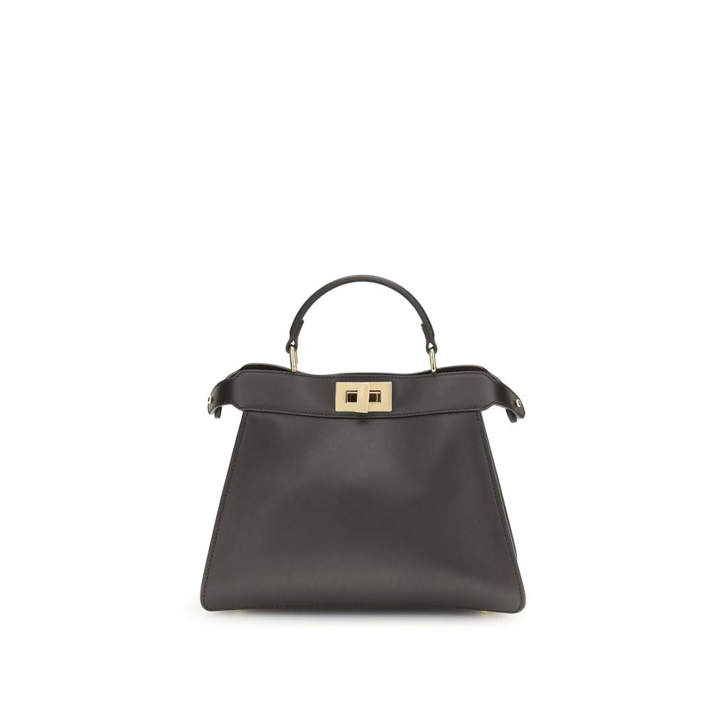 Fendi Brown Calf Leather Bos Taurus Shoulder Bag by Fendi
