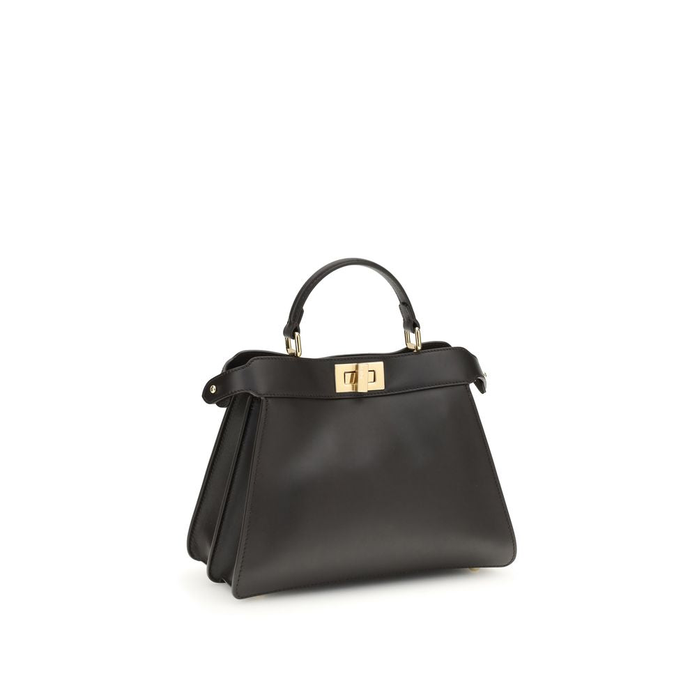 Fendi Brown Calf Leather Bos Taurus Shoulder Bag by Fendi